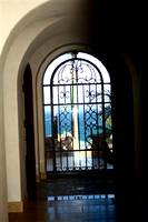 Hall gate view